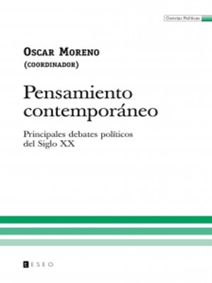 cover image of Pensamiento contemporáneo